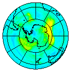 Ozone Field of 14 March 2025