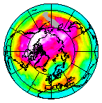 Ozone Field of 22 March 2025