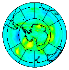 Ozone Field of 22 March 2025