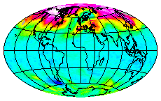 Ozone Field of 23 March 2025