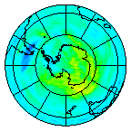 Ozone Field of 25 March 2025