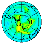 Ozone Field of 13 April 2025