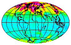 Ozone Field of 14 April 2025