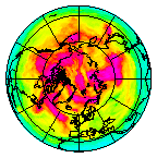 Ozone Field of 21 April 2025