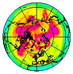 Ozone Field of 22 April 2025