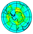 Ozone Field of 22 April 2025