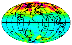Ozone Field of 23 April 2025