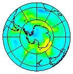 Ozone Field of 25 April 2025