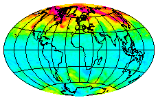 Ozone Field of 26 April 2025