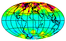 Ozone Field of 28 April 2025