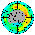Ozone Field of 13 July 2025