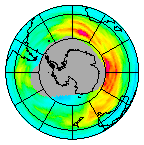 Ozone Field of 14 July 2025