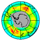 Ozone Field of 25 July 2025
