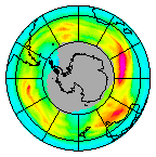 Ozone Field of 28 July 2025