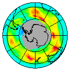 Ozone Field of 03 August 2025