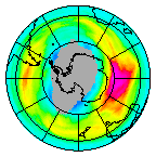 Ozone Field of 11 August 2025