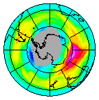 Ozone Field of 12 August 2025