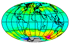 Ozone Field of 13 August 2025