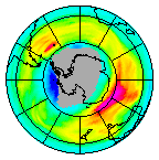 Ozone Field of 13 August 2025
