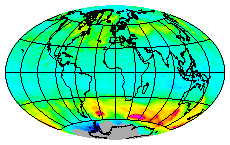 Ozone Field of 14 August 2025