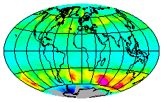 Ozone Field of 15 August 2025