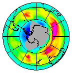 Ozone Field of 15 August 2025