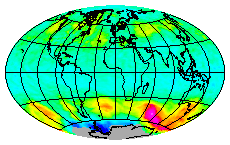 Ozone Field of 16 August 2025