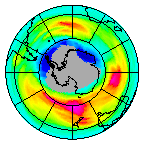 Ozone Field of 18 August 2025