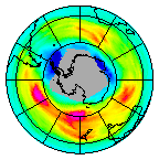 Ozone Field of 19 August 2025