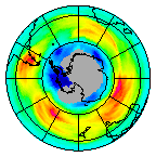 Ozone Field of 22 August 2025