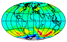 Ozone Field of 25 August 2025