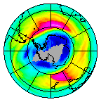 Ozone Field of 29 August 2025