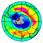 Ozone Field of 31 August 2025
