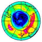 Ozone Field of 09 September 2025