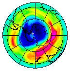 Ozone Field of 10 September 2025