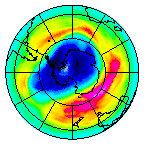 Ozone Field of 11 September 2025
