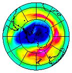 Ozone Field of 12 September 2025