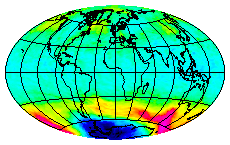 Ozone Field of 14 September 2025