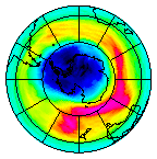 Ozone Field of 14 September 2025