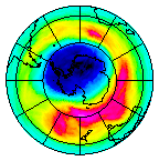 Ozone Field of 15 September 2025