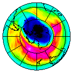Ozone Field of 20 September 2025