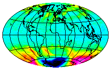 Ozone Field of 25 September 2025