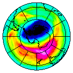 Ozone Field of 25 September 2025