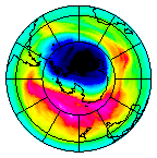 Ozone Field of 27 September 2025