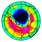 Ozone Field of 28 September 2025