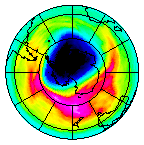 Ozone Field of 30 September 2025