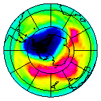 Ozone Field of 09 October 2025