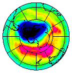 Ozone Field of 10 October 2025