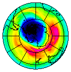 Ozone Field of 13 October 2025