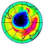 Ozone Field of 15 October 2025